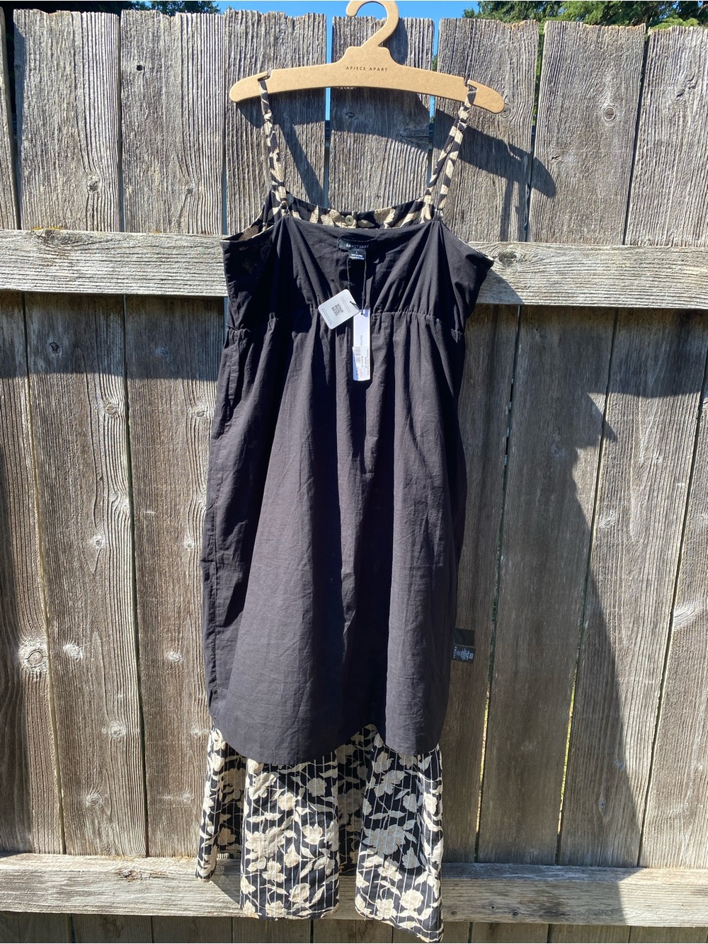 SANCTUARY NWT LARGE 
Women's Cotton Tiered
Picot Maxi Dress BANDANA PRINT - Picture 14 of 14